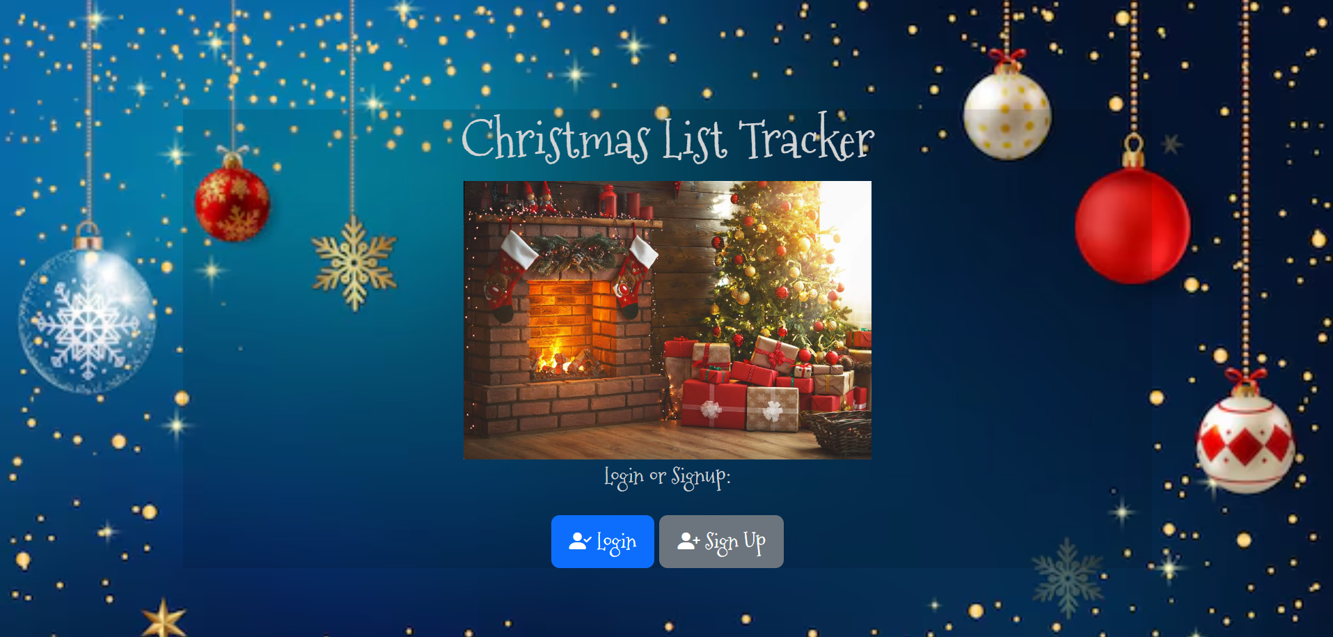 Christmas List