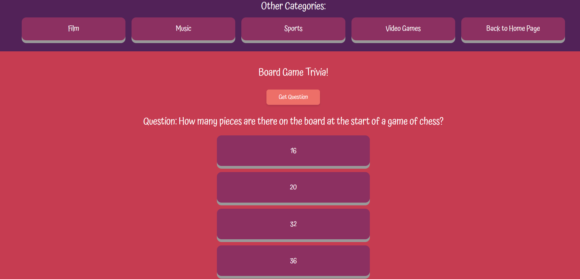 TrickyTrivia App